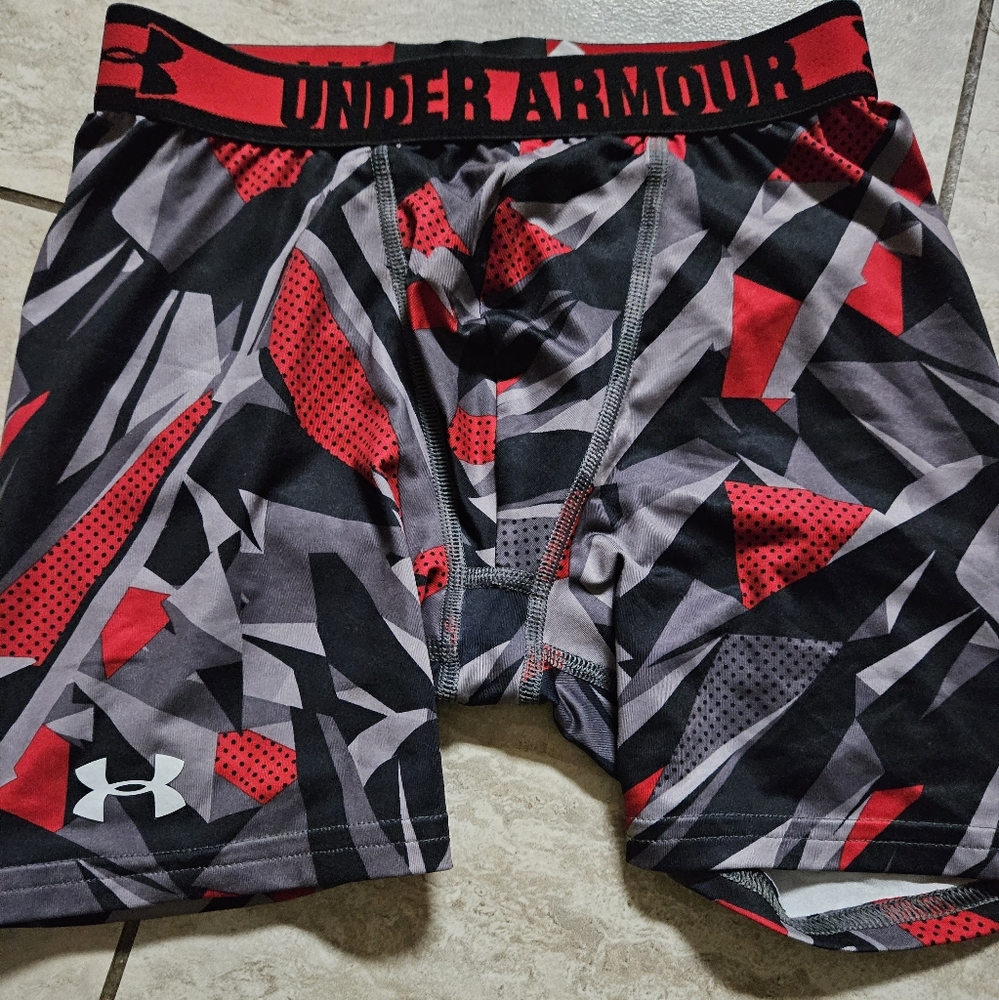 UA compression shorts